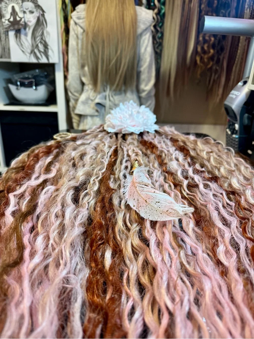 Handmade stylish braided